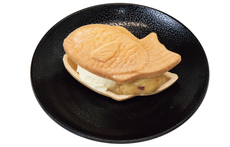 たい焼き風最中アイス（和栗あん入り）