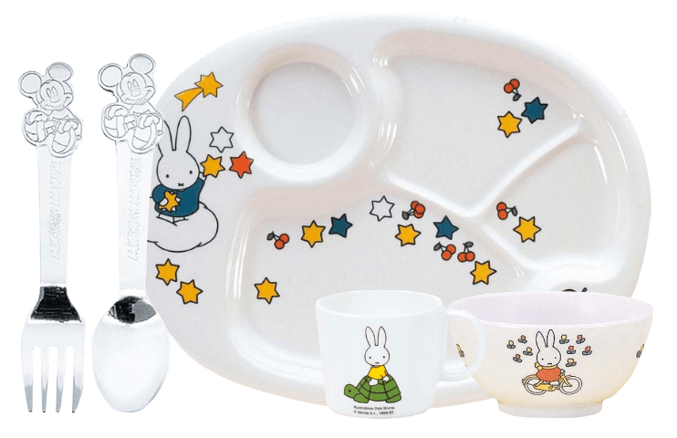 お子様用お皿・スプーン・フォーク