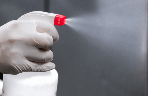 アルコール消毒