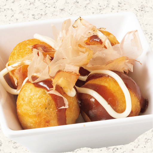 アツアツ揚げたこ焼き