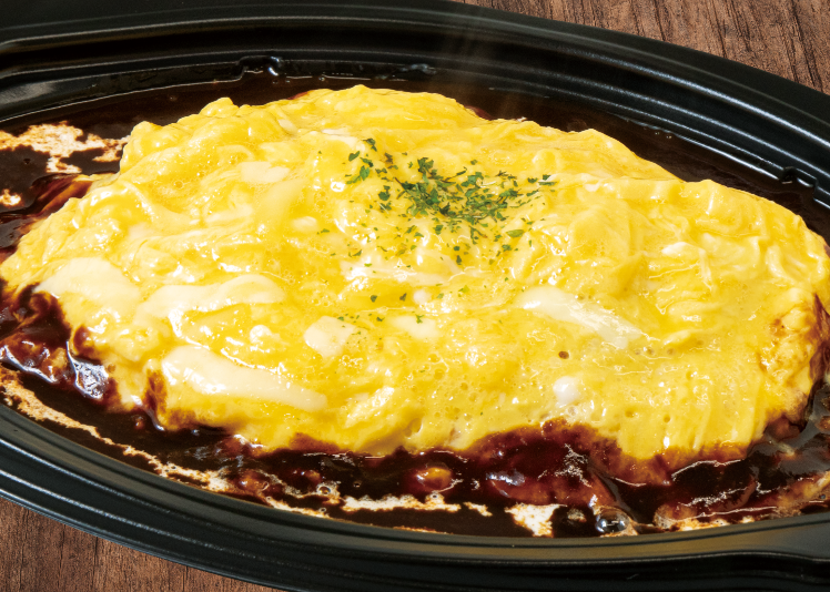 とろ~り卵のオムライス【リッチデミグラスソース】