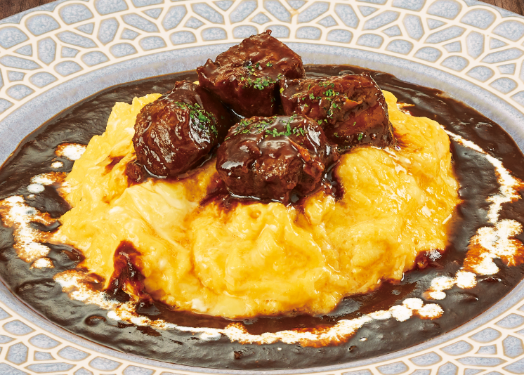 とろ~り卵のオムライス【黒毛和牛ビーフシチューソース】