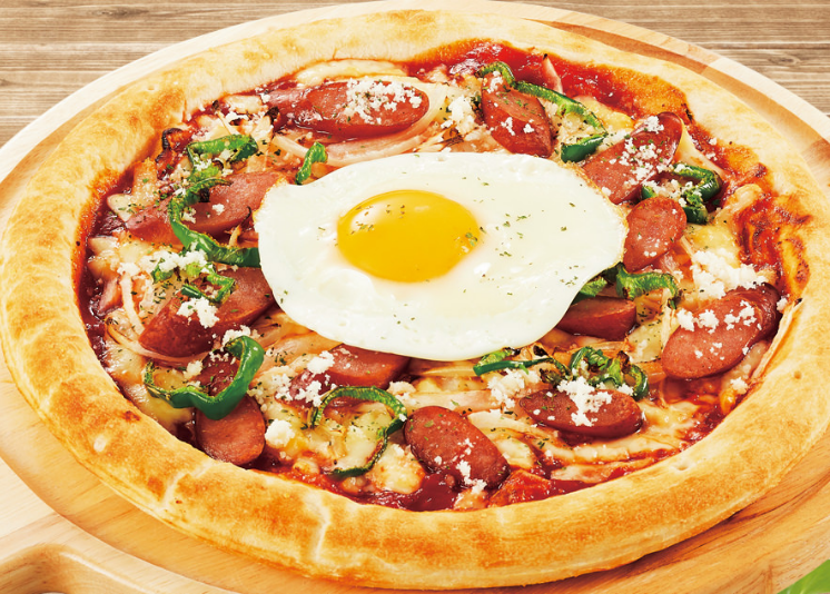 ナポリタンピザ