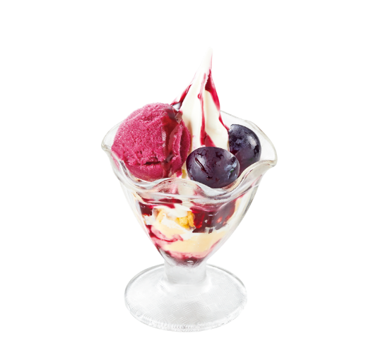 ぶどうソフトクリーム