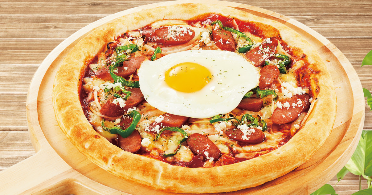 ナポリタンピザ