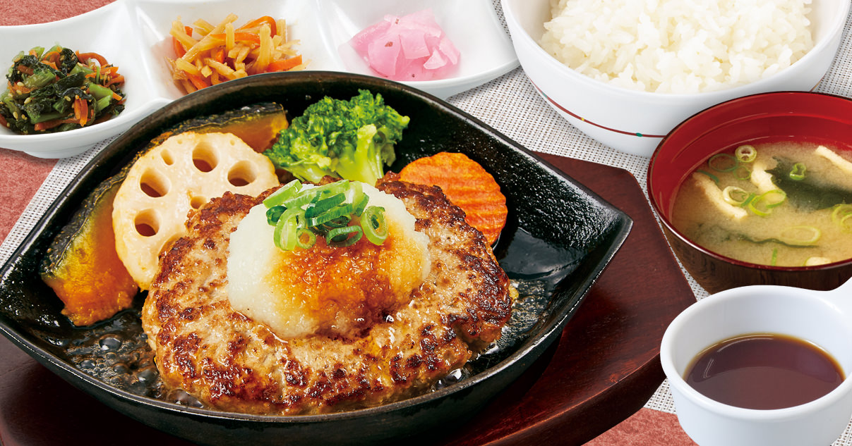 和風おろしハンバーグ御膳